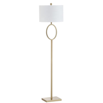 April 61" Metal LED Floor Lamp - JONATHAN Y